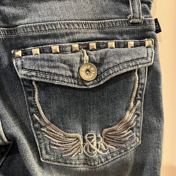 Rock & Republic Women's Kasandra Boot Cut Jeans Size 8 - Picture 5 of 7